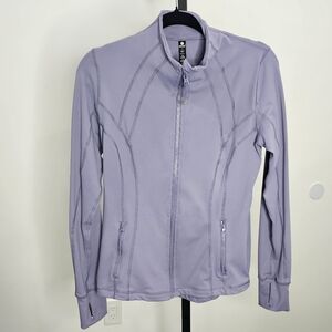 Lavender Zip-Up Jacket